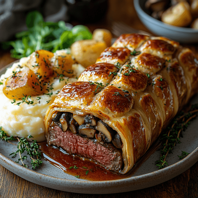 Beef Wellington Crepe Recipe