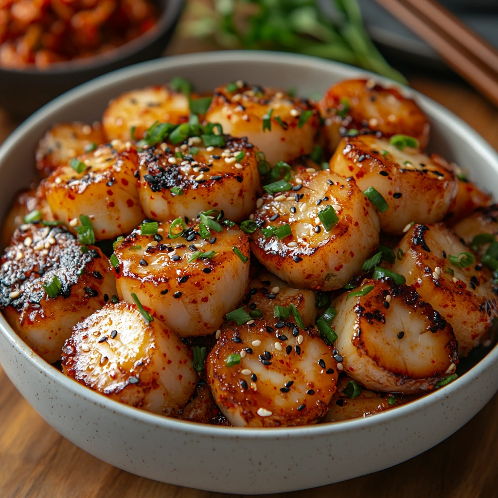 korean fish cakes with scallops recipe easy